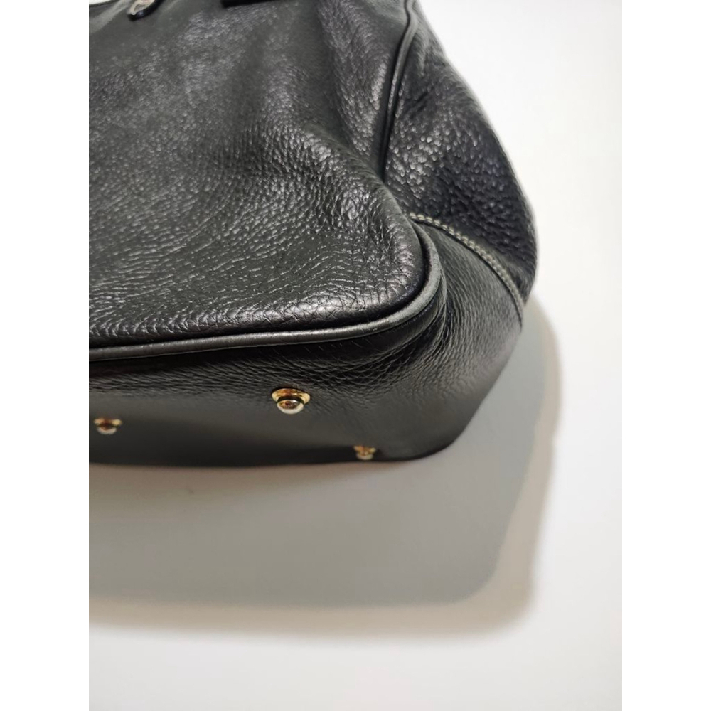 Dooney & Bourke Black Leather Tote Bag - Picture 8 of 15
